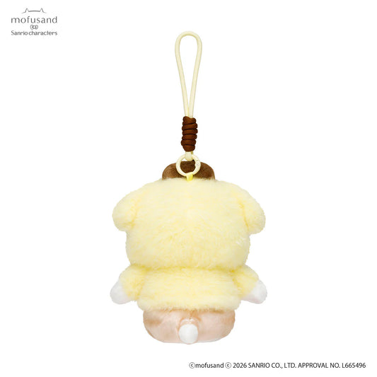 Mofusand × Sanrio | Pompompurin Pom Pom Purin Squishy Potefuwa Mascot Holder Keychain Bag Charm  170×130×130mm