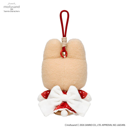 Mofusand × Sanrio | Marron Cream Squishy Potefuwa Mascot Holder Keychain Bag Charm  170×130×130mm