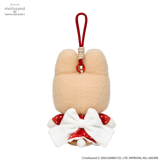 Mofusand × Sanrio | Marron Cream Squishy Potefuwa Mascot Holder Keychain Bag Charm  170×130×130mm