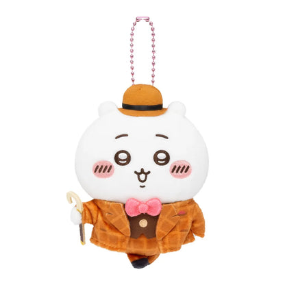 CHIIKAWA | Chiikawa Retro Plush Mascot Bag Charm Keychain 130x90x50mm