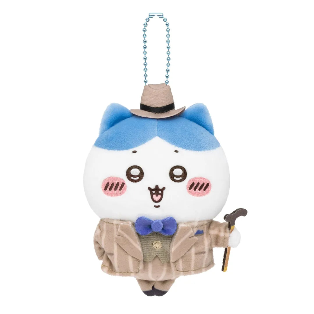 CHIIKAWA | Hachiware Retro Plush Mascot Bag Charm Keychain 130x90x50mm