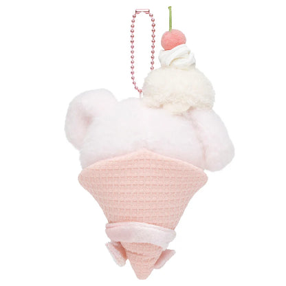 Lil ala mode x Mikko | Cammy Mascot Holder Bag Charm Keychain 140x100x50mm (Ice Cream)