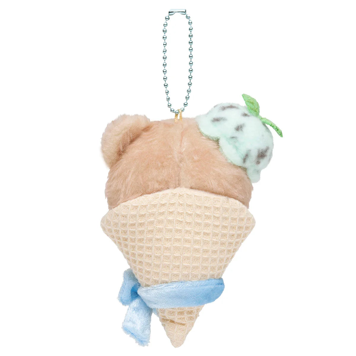 Lil ala mode x Mikko | Latte Mascot Holder Bag Charm Keychain 140x100x50mm (Ice Cream)