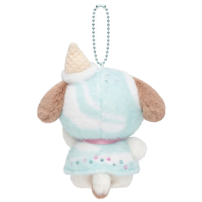 Lil ala mode x Mikko | Soufflé Mascot Holder Bag Charm Keychain 140x100x50mm (Ice Cream)