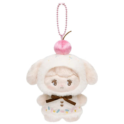 Lil ala mode x Mikko | Nuts Mascot Holder Bag Charm Keychain 140x100x50mm (Ice Cream)