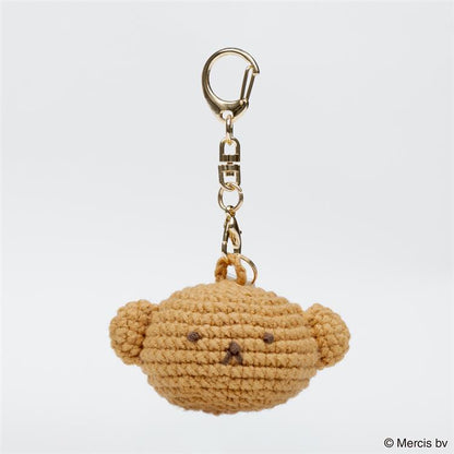 MIFFY | Boris Keyring Face Charm Keychain 75x55x45mm (BRUNA KNIT)