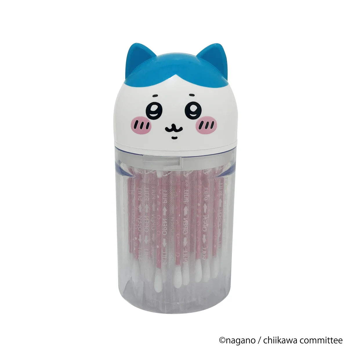 CHIIKAWA | Hachiware Pakkun Menbo Cotton Swabs 50 Pieces 70 x 139 x 70mm