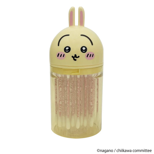 CHIIKAWA | Usagi Pakkun Menbo Cotton Swabs 50 Pieces 70 x 139 x 70mm