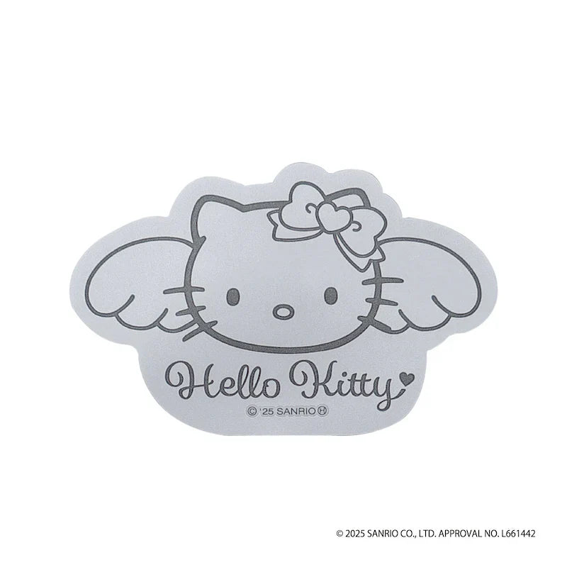 SANRIO | Hello Kitty Vinyl Sticker 62x70mm (Grey Angel)