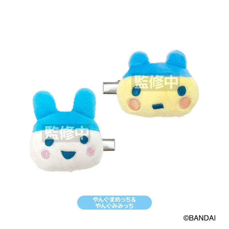 Tamagotchi | Young Mametchi & Young Mimitchi Hair Clip Plush Multi Clip 125×175×40mm