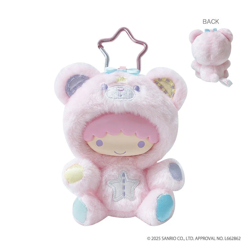 SANRIO | Little Twin Stars Lala Puff Mascot Keychain Bag Charm 120×90×60mm (Dreamy Journey)