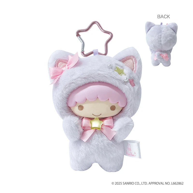 SANRIO | Little Twin Stars Lala Cat Mascot Keychain Bag Charm 120×90×60mm (Dreamy Journey)