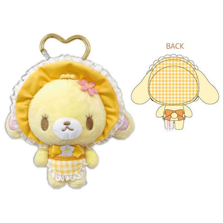SANRIO | Sugarbunnies Sugar bunnies Carabiner Mascot Bag Charm Keychain 140x150x70mm (Hanusa Strawberry Flower Fairy))