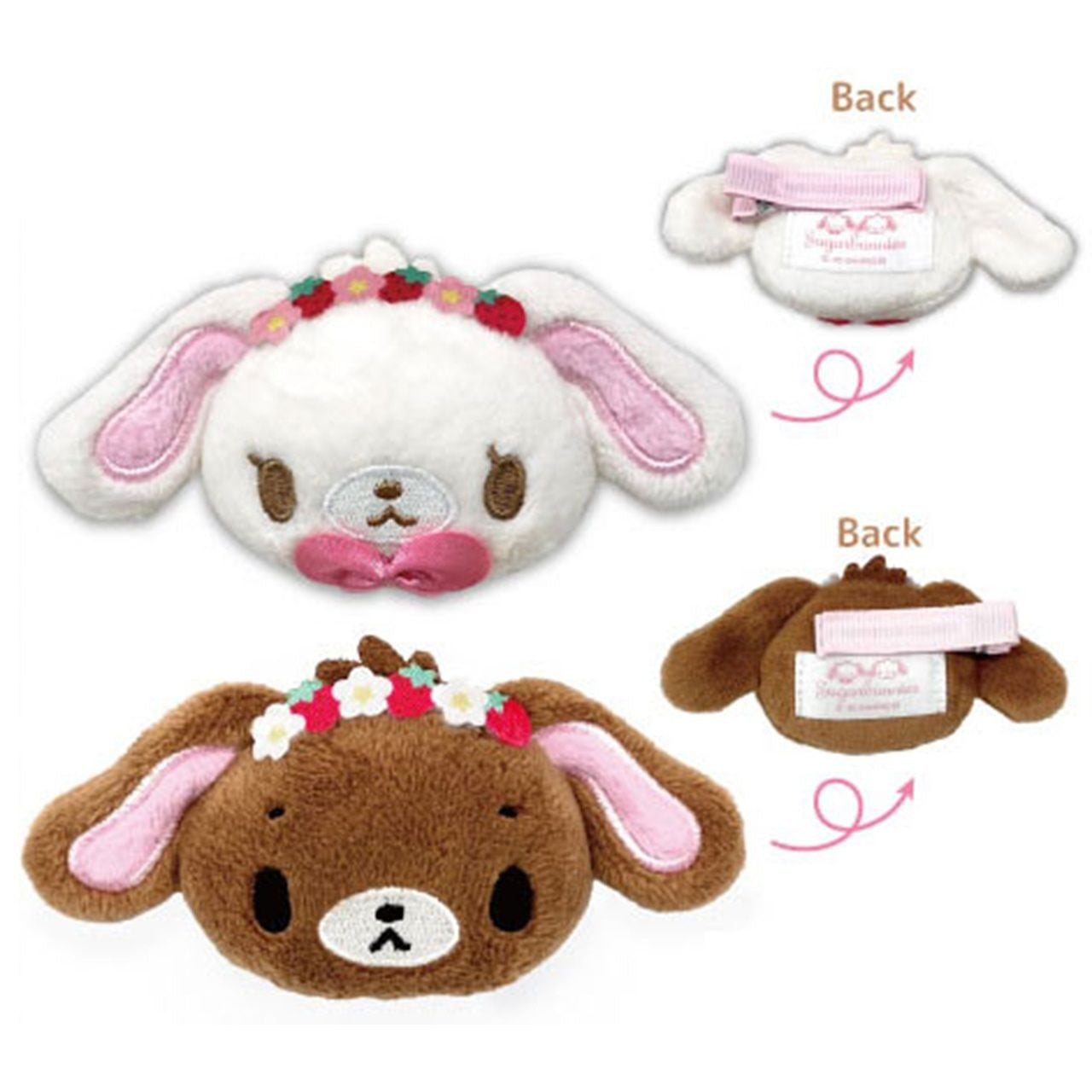 SANRIO | Sugarbunnies Sugar bunnies Plush Multi Clip 40x100x25mm (Strawberry Flower Fairy)