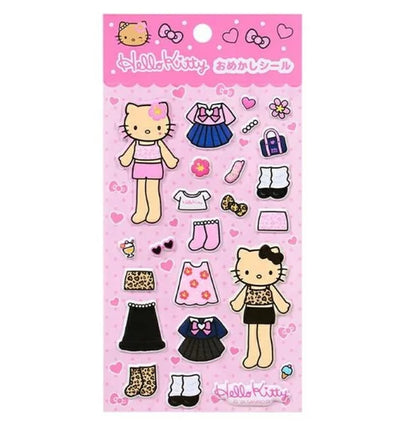 SANRIO | Hello Kitty Dress-Up Sticker 150×90×2mm (Pink)