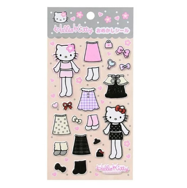 SANRIO | Hello Kitty Dress-Up Sticker 150×90×2mm (Light Pink)