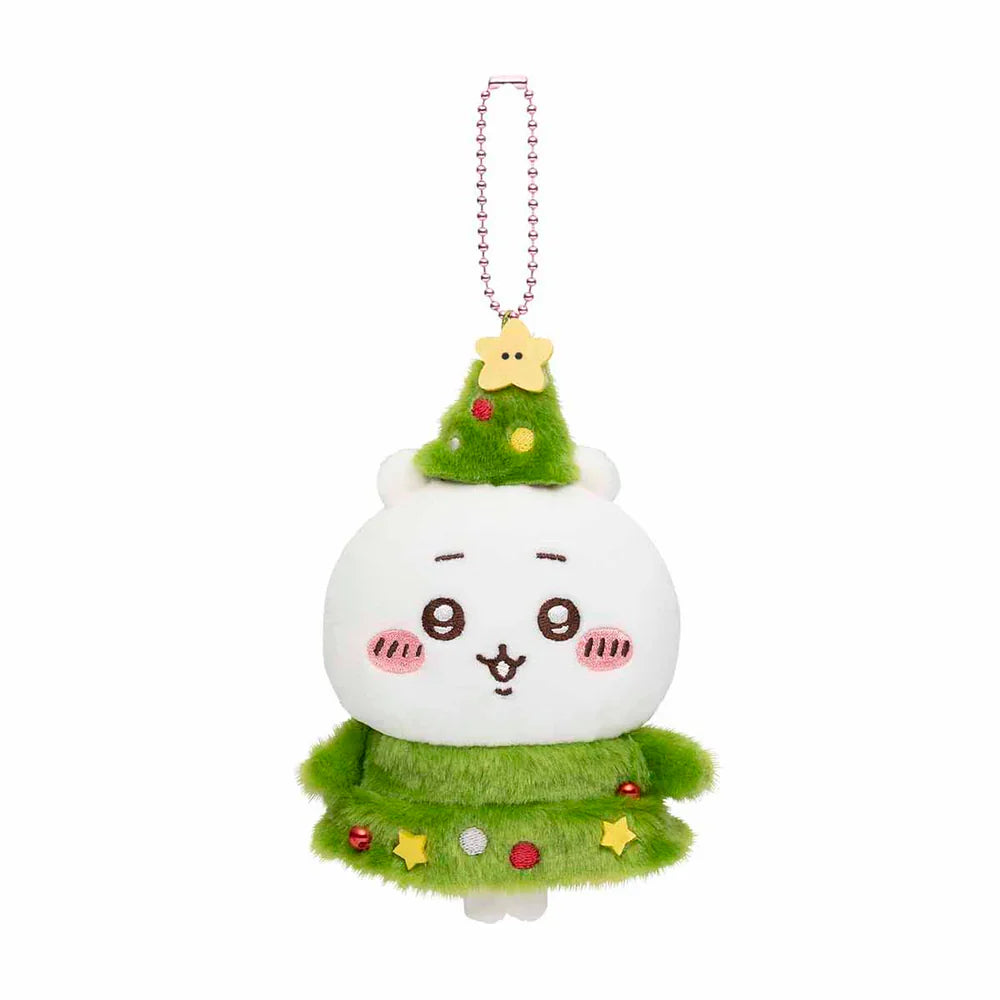【Limited One/Person】Chiikawa | Plush Mascot Holder H140×W80×D55Mm 吉伊卡哇 圣诞系列限定挂件 Chiikawa吉伊/小白
