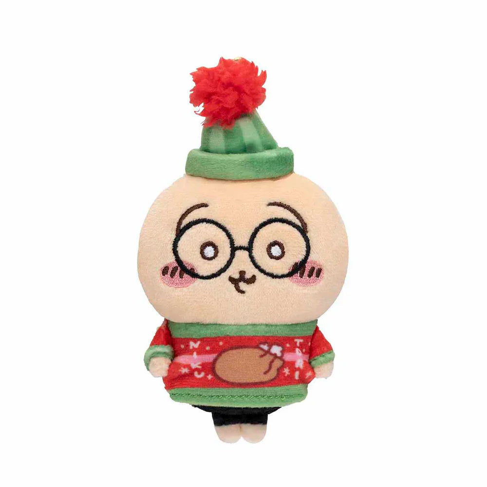 【Limited One/Person】Chiikawa | Plush Doll Set H95×W200×D140Mm 吉伊卡哇 圣诞小床玩偶&挂链