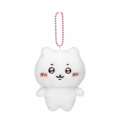 CHIIKAWA | Chiikawa Fluffy Mascot Holder Bag Charm Keychain 135×90×55mm (Standing)