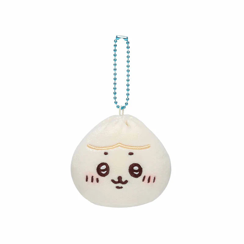 Chiikawa | Mascot Holder Keychain (Hachiware) H60×W80×D65Mm 吉伊卡哇 中华饭店系列 小笼包玩偶挂件/包挂/钥匙链（小八）