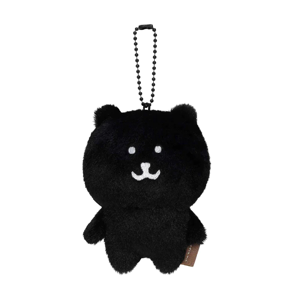 Nagano | Kumaputi Mini Mascot Holder Keychian (The Black) H110×W80×D50Mm 自嘲熊 毛绒玩偶挂件/包挂/钥匙链 黑熊