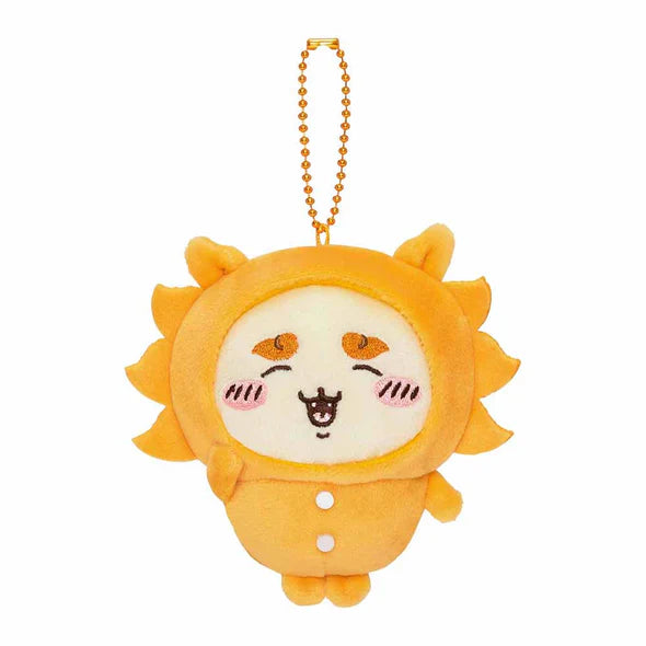 Chiikawa | Mascot Holder Keychain H110×W95×D70Mm (Pajama) 吉伊卡哇 玩偶挂件/包挂/钥匙链（睡衣派对） Shisa 狮萨