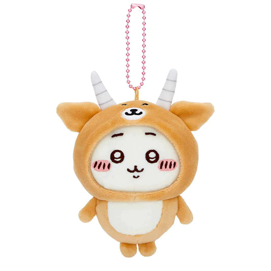 Chiikawa | Mascot Holder Keychian H120 X W95 D55Mm 吉伊卡哇 小白/吉伊 毛绒玩偶挂件/包挂/钥匙链 羚羊