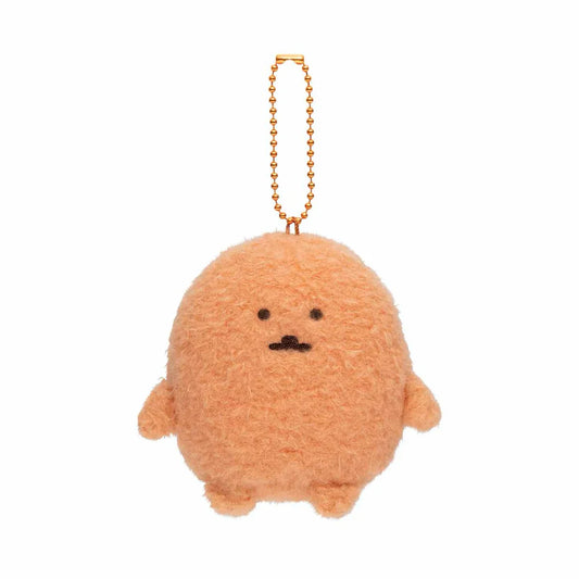 Nagano Friends | Mascot Holder Keychain H90×W90×D55Mm 自嘲熊 薯饼鼹鼠可乐饼 土豆饼 毛茸茸挂件/包挂/钥匙链（无表情）