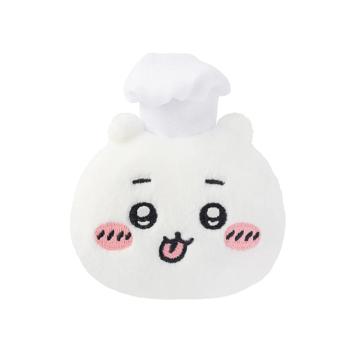 Chiikawa | Usagi X Hachiware Chiikawa Plush Face Badge Set Of 3 H80 W70 D25Mm (Restaurant Chef)