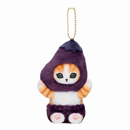 Mofusand | Mascot Holder Keychain Approx.130Cm (Vegetable & Fruits1) 猫福