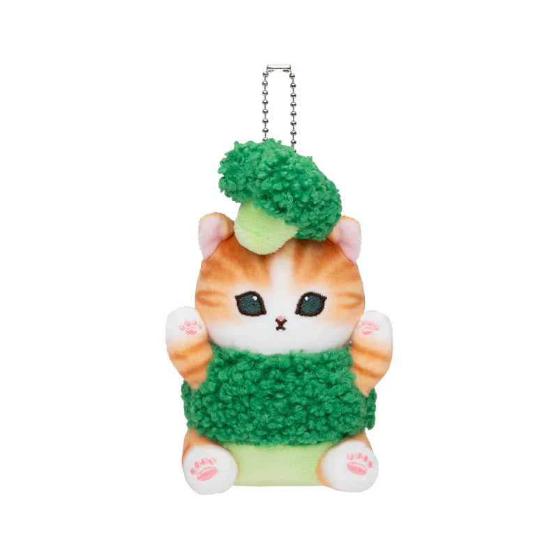 Mofusand | Mascot Holder Keychain Approx.130Cm (Vegetable & Fruits1) 猫福