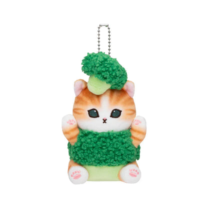 Mofusand | Mascot Holder Keychain Approx.130Cm (Vegetable & Fruits1) 猫福