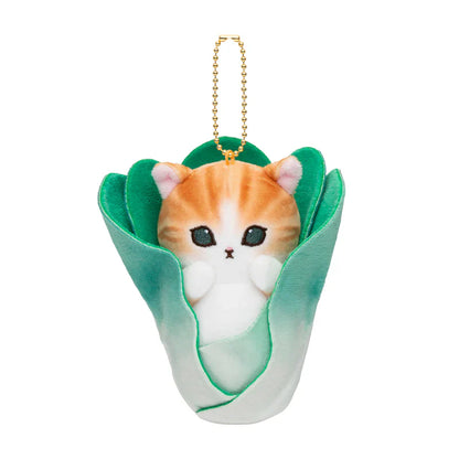 Mofusand | Mascot Holder Keychain Approx.130Cm (Vegetable & Fruits4) 猫福