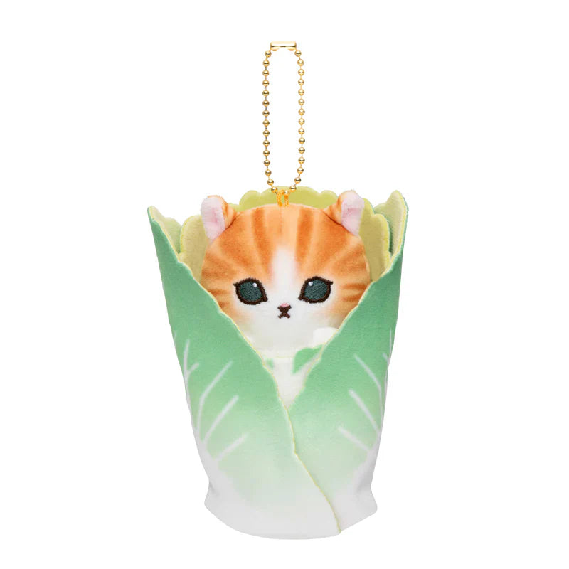 Mofusand | Mascot Holder Keychain Approx.130Cm (Vegetable & Fruits4) 猫福