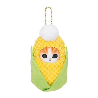 Mofusand | Mascot Holder Keychain Approx.130Cm (Corn) 猫福 毛绒挂件/包挂/钥匙链（玉米）