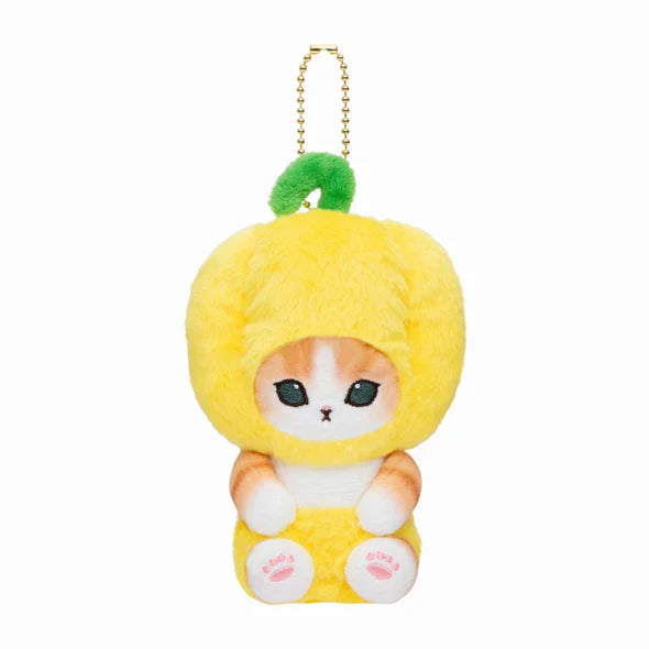 Mofusand | Mascot Holder Keychain Approx.130Cm (Vegetable & Fruits3) 猫福