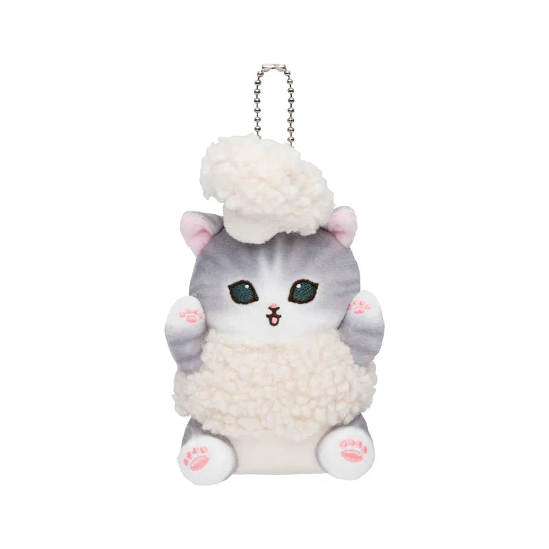 Mofusand | Mascot Holder Keychain Approx.130Cm (Vegetable & Fruits1) 猫福