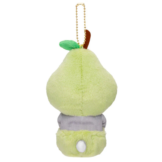 MOFUSAND | Pear Mascot Holder Keychain Bag Charm H170 x W100 x D90mm (Vegetable & Fruits2)