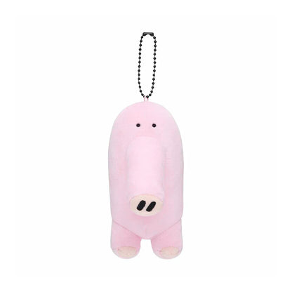 Nagano Friends | Mascot Holder Plush Keychain H130 X W60 D115Mm (Pig Foot / Ni!!)