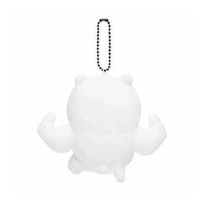 Nagano Friends | Mascot Holder Plush Keychain H115 X W140 D45Mm (Kuma)