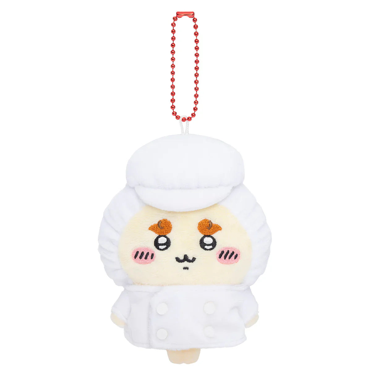 Chiikawa | Shisa Mascot Holder Plush Keychain H120 X W85 D50Mm (Restaurant Chef)