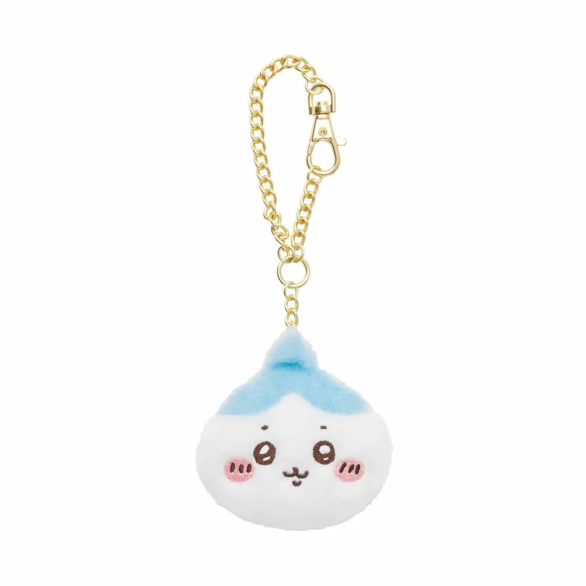 CHIIKAWA | Hachiware Face Mascot Keychain 75×80×35mm (It's Different Today)