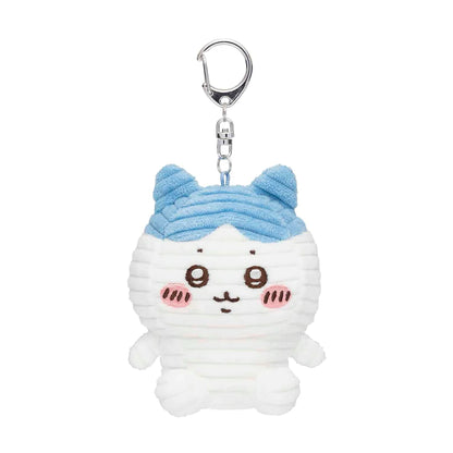 Chiikawa | Shima Mascot Holder Keychain H100×W80×D70Mm 吉伊卡哇 轮胎米其林系列 玩偶挂件/包挂/钥匙链 Hachiware 八字喵/小八/小蓝