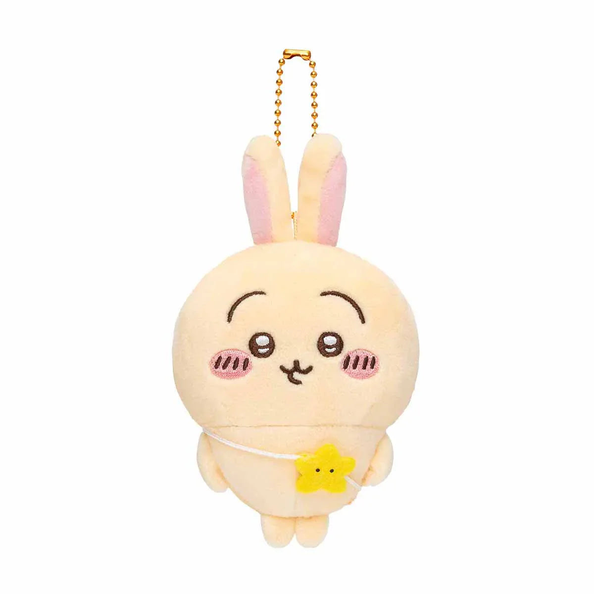 Chiikawa | Mascot Holder Plush Keychain H135×W90×D55Mm 吉伊卡哇 小脚玩偶挂件/包挂/钥匙链（出游系列） Usagi 兔兔/乌萨奇
