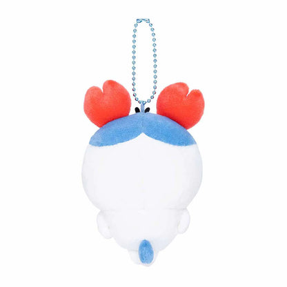 CHIIKAWA | Hachiware Mascot Holder Bag Charm Keychain 120×80×50mm (Crab)
