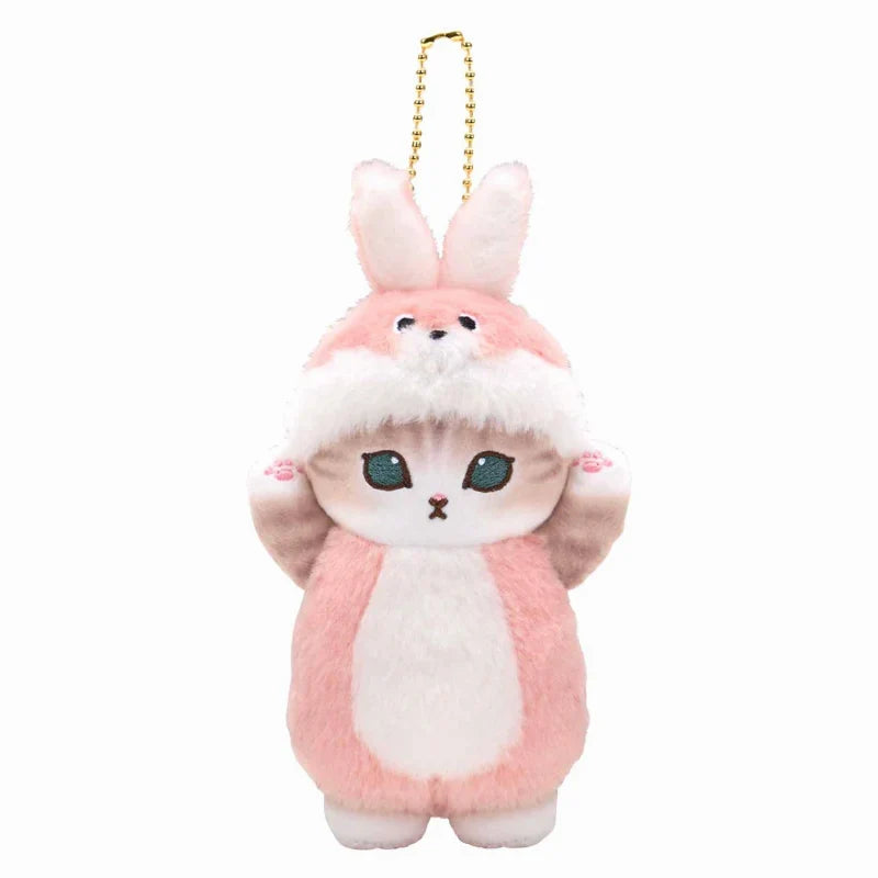 MOFUSAND | Rabbit Mascot Holder Keychain Bag Charm 125mm x 95mm x 65mm (Animal)