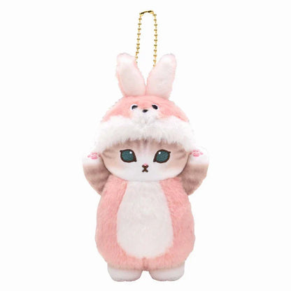 MOFUSAND | Rabbit Mascot Holder Keychain Bag Charm 125mm x 95mm x 65mm (Animal)
