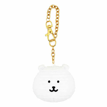 Nagano Friends | Mascot Holder Plush Keychain H65 X W75 D40Mm (Shima Shima Oka Bear)
