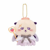 CHIIKAWA | Rakko Mascot Holder Plush Keychain Bag Charm 120×115×80mm (Angel ♡ Demon)