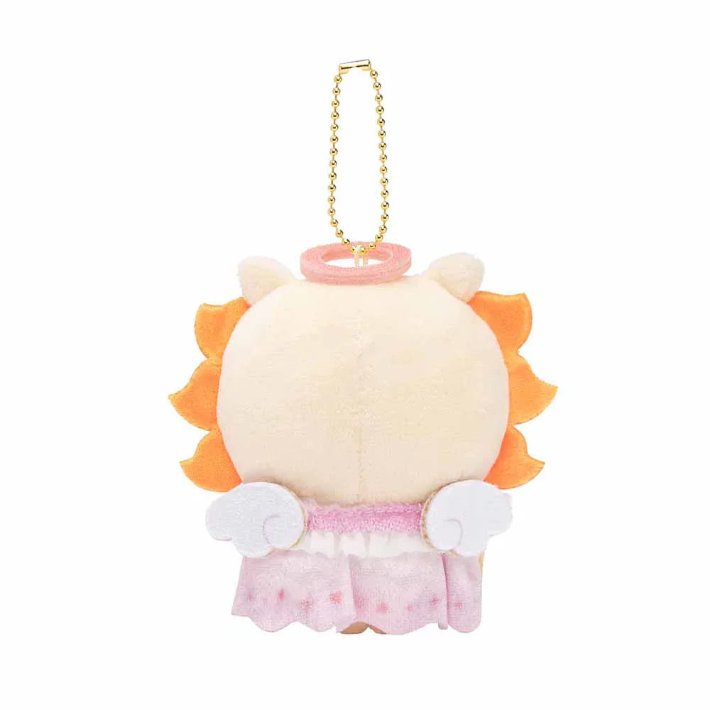 CHIIKAWA | Shisa Mascot Holder Plush Keychain Bag Charm 120×115×80mm (Angel ♡ Demon)